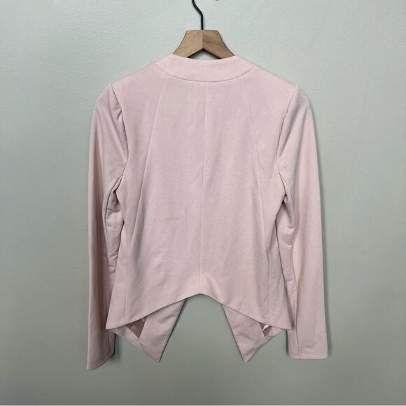 BCBGeneration Women's Tuxedo Blazer Jacket NWT Rose Smoke Pink Size Small - Picture 7 of 13